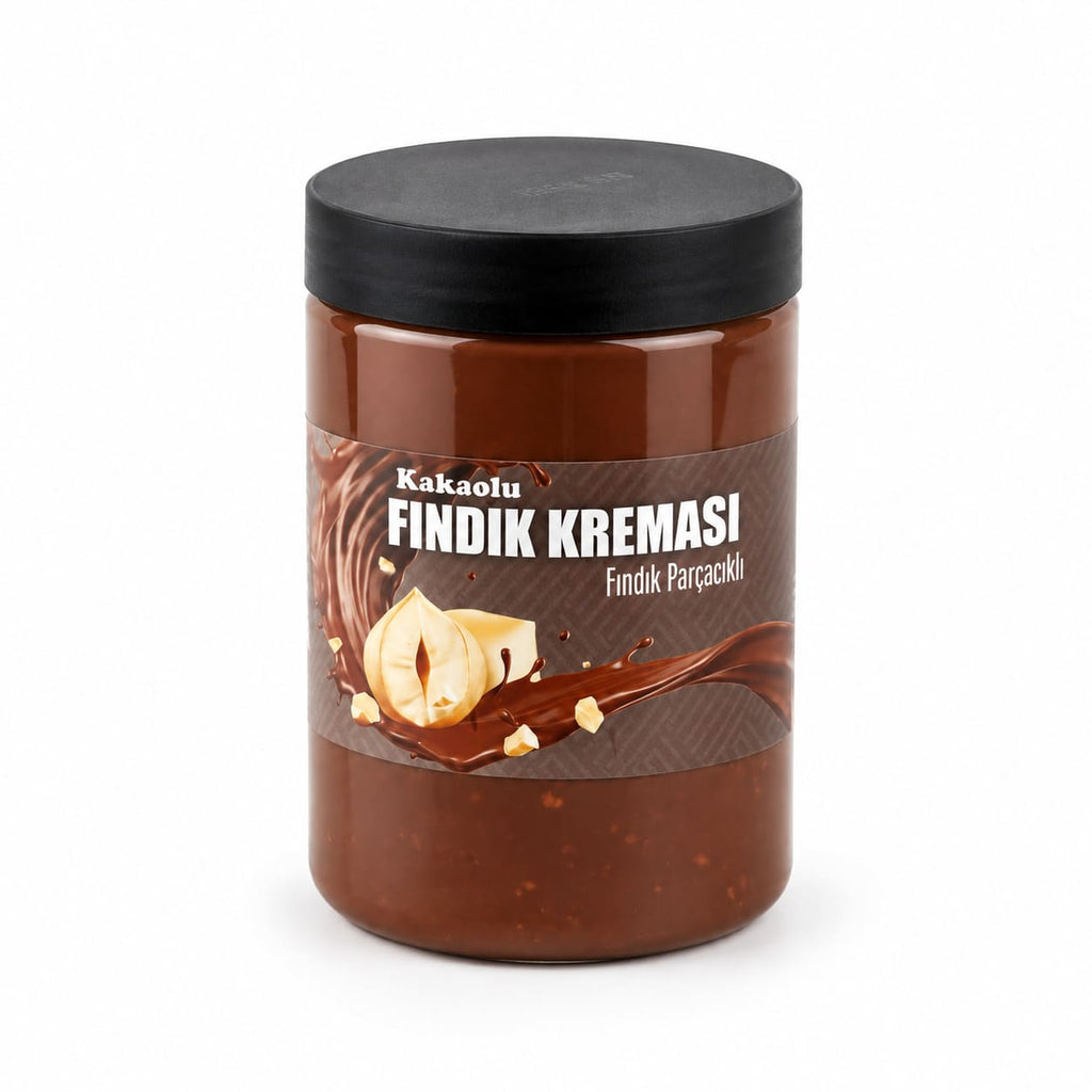 Fındık Parçacıklı Kakaolu Fındık Kreması